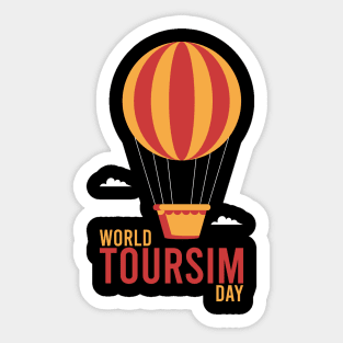 World Tourism Day Celebrated At International Level On 27th Sticker